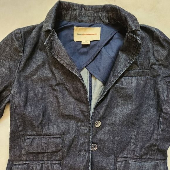 Anthropologie Pilcro And The Letterpress Denim Jacket Size Small - Picture 9 of 16